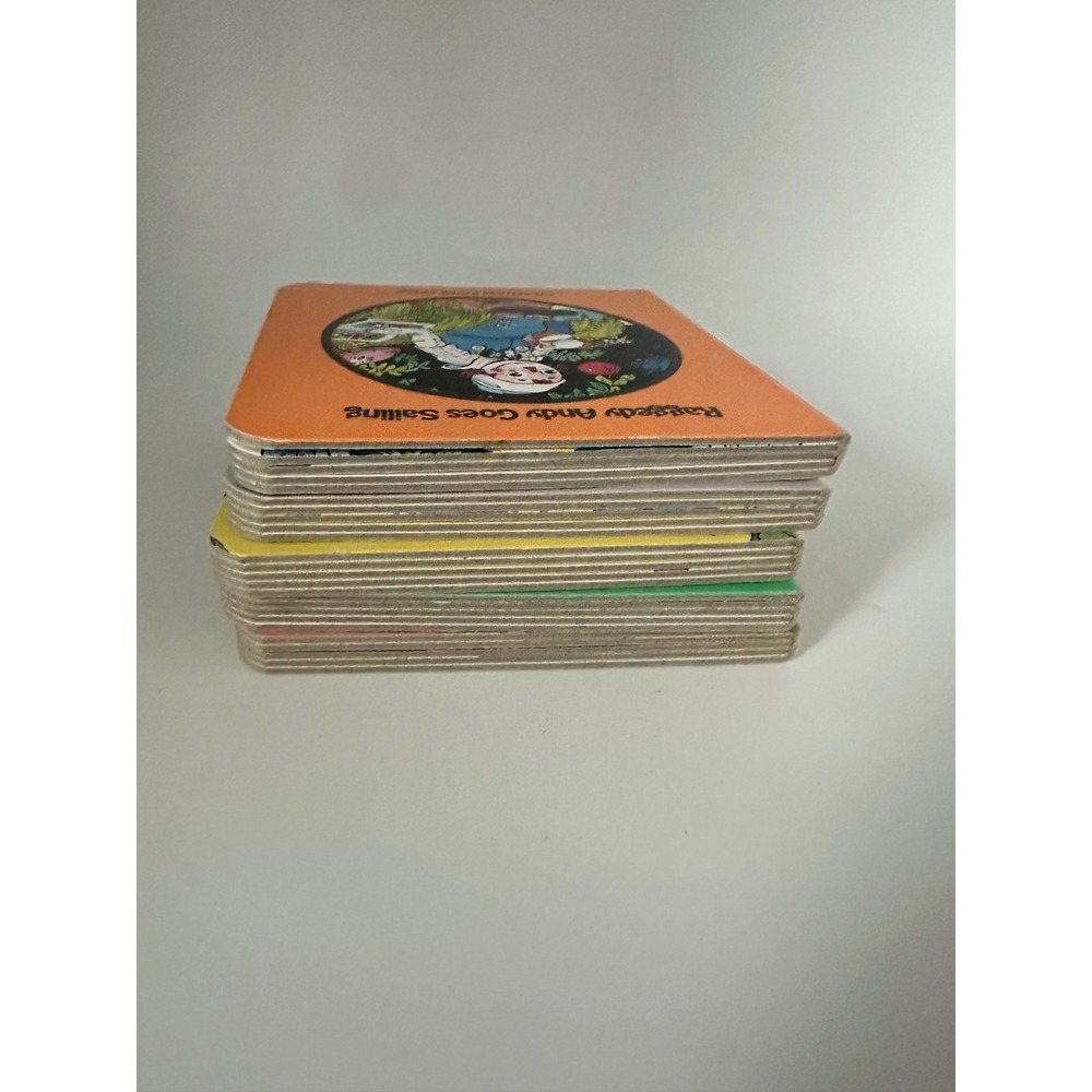 Vintage 1984 Raggedy Ann and Andy Board Books Set of 5 Chatham River Press - Picture 7 of 11